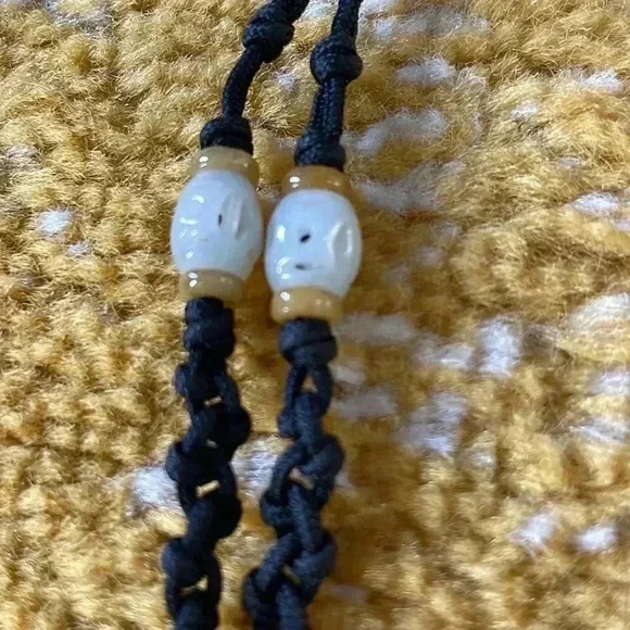 Lot 2 jade Thai beaded necklaces fully adjustable NWOT - Picture 4 of 6